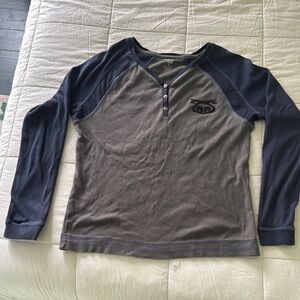 Nasty Pig Two-Tone Henley